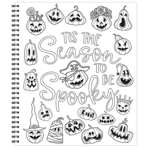 Color & Frame - Halloween (Coloring Book) - Picture 5 of 6